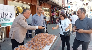 Bartın Belediyesi'nden vatandaşa lokma ikramı