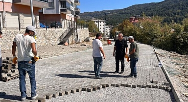 Başkan Uzun, çalışmaları yerinde inceledi