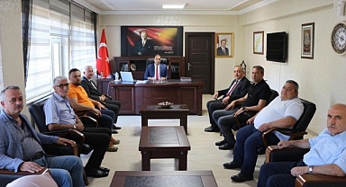 Başkan Uzun ‘dan Kadiroğlu’na hayırlı olsun ziyareti