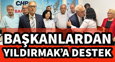 Başkanlardan destek!