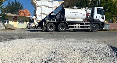 Çakırkadı Köyü asfaltlanıyor                     