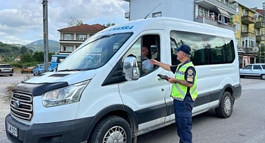 Ekiplerden okul servislerine sıkı denetim