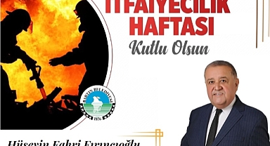 Fırıncıoğlu, itfaiye haftasını kutladı