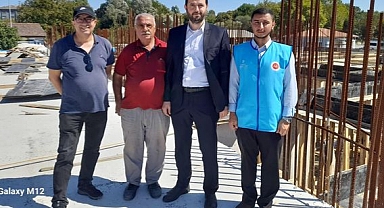 Güner, Merkez Cami ve Külliyesinde incelemelerde bulundu