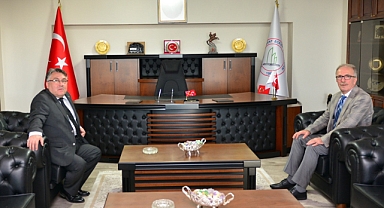 İki üniversite arasındaki iş birliği imkânları görüşüldü