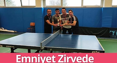 İl Emniyet Müdürlüğü Birinci Oldu