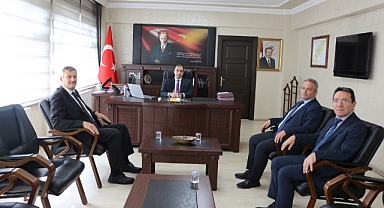 İl Müdürlerinden, Kaymakama ziyaret