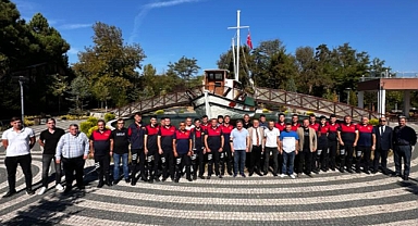 İtfaiye ekipleriyle özel buluşma