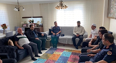 Kadiroğlu’ndan Şehit yakını ailesine ziyaret 