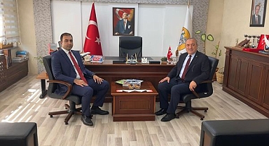 Kaymakam Kadiroğlu, Başkan Uzun’u ziyaret etti