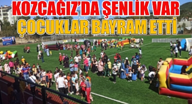 Kozcağız’da şenlik vardı.