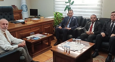 Küçük ’ten,  Müftü Keskin’e ziyaret