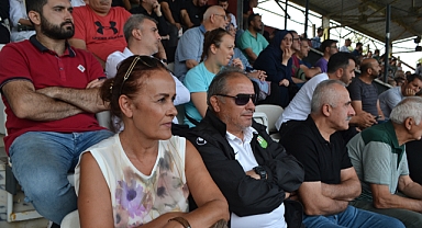 Kupa maçını Abdurrahman Güneş takip etti