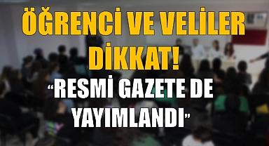 Liselerde Sınıf Tekrarı Resmileşti: