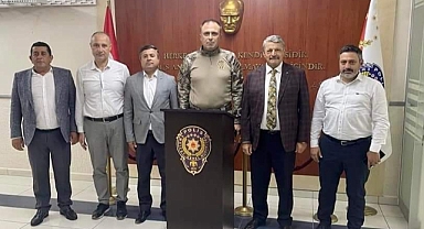 MHP heyetinden Emniyet Müdürüne ziyaret