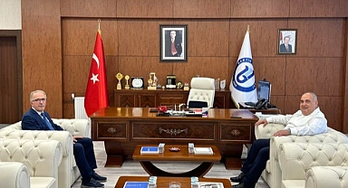 Milletvekili Aldatmaz’dan Rektör Uzun’a ziyaret