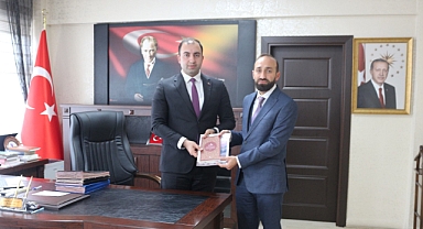 Müftü’den Kaymakam’a ziyaret