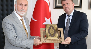 Müftü Keskin’den Aşçı’ya ziyaret