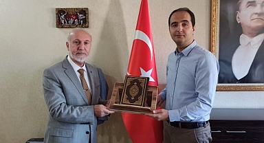 Müftü Keskin, Uzan’ı Ziyaret Etti