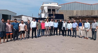 Tso heyeti, Yat Tekne Kooperatifini inceledi