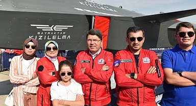 Tunç'lar ailecek TEKNOFEST2023 Ankara'daydı