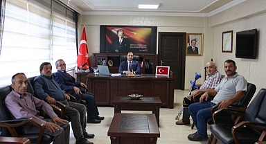 Ulus Engelliler Derneğinden, Kaymakam’a ziyaret