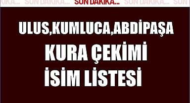 Ulus, Kumluca, Abdipaşa TYP Sonuçları İsim Listesi Belli Oldu!