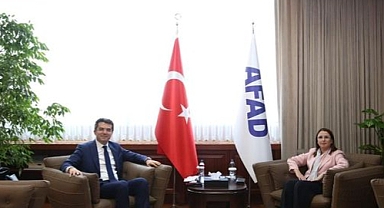 Vali Arslan’dan AFAD Başkanı’na ziyaret