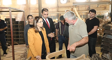 Vali Arslan fabrika gezdi