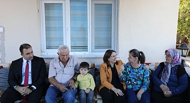 Vali Arslan, Şehit yakını aileyi ziyaret etti