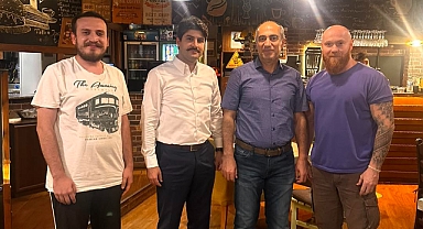 Vali Yardımcısı Kaymakam'ı uğurladı