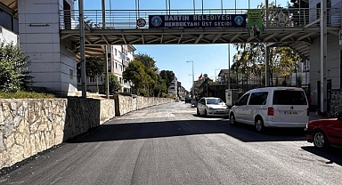 Yol çalışmaları bitmek üzere