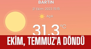30 dereceyi gördük