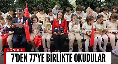 7’den 77’ye birlikte okudular!