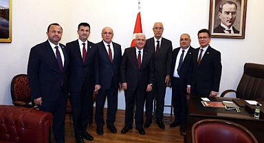 Aldatmaz, Bakan’la buluştu