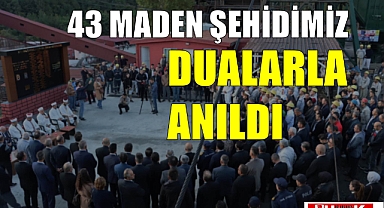 Amasra Maden Şehitleri, Dualarla Anıldı