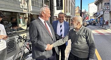 Bakan Akyol, esnafı gezdi