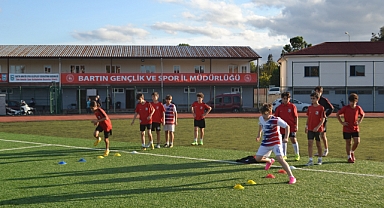 Bartın Gençlerbirliği U-14 takımı hazırlıklarını sürdürüyor