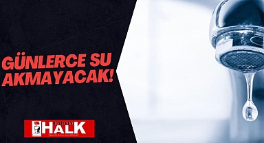 Bartın yarından itibaren 3 gün susuz