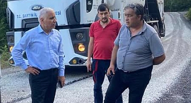 Başkan Dursun, çalışmaları yerinde inceledi