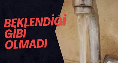 Beklenilen olmadı