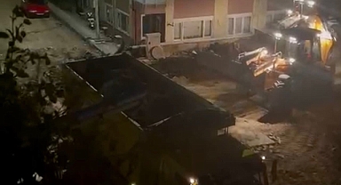 Belediyeden, gece mesaisi