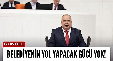Belediyenin yol yapacak gücü yok