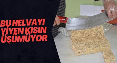 Bu helvayı yiyen kışın üşümüyor