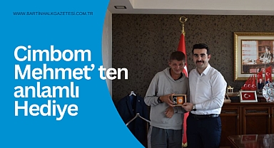 Cimbom Mehmet'ten anlamlı hediye