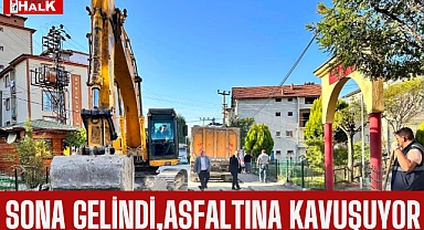 Esentepe asfaltına kavuşuyor