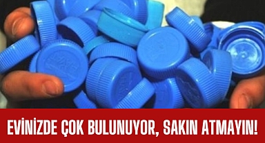 Evinizde çok bulunuyor, sakın atmayın!