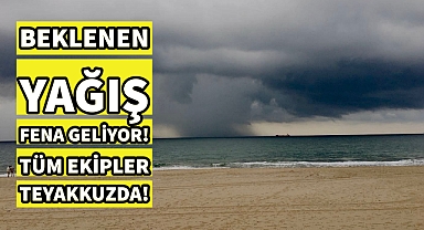 Gökyüzü kara bulutlarla kaplandı!