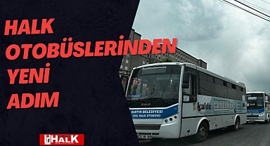 Halk Otobüslerinden yeni adım