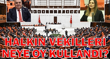 Halkın vekilleri neye oy kullandı?